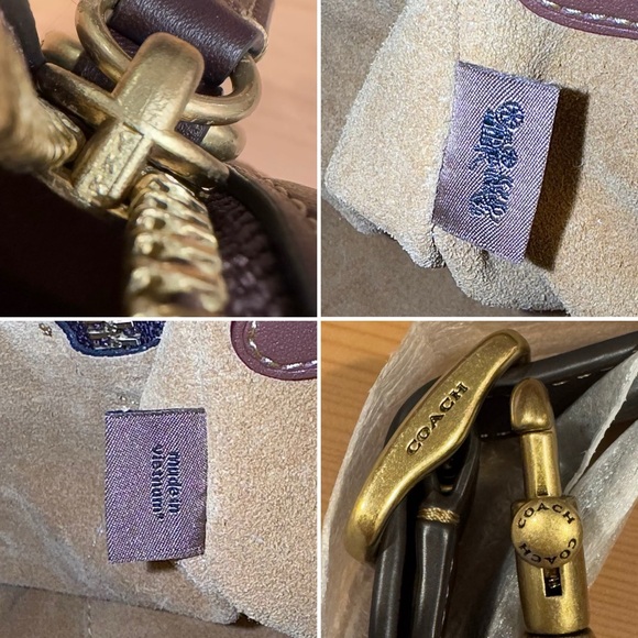 NWT Coach Ruby Satchel 25 In Colorblock (Chalk Multi) - Picture 15 of 16